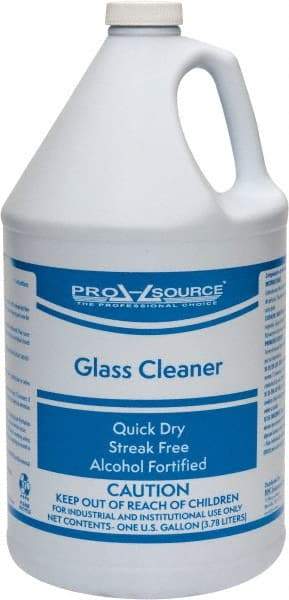 PRO-SOURCE - 1 Gal Bottle Clean/Fresh Glass Cleaner - Use on Glass & Mirror - Makers Industrial Supply