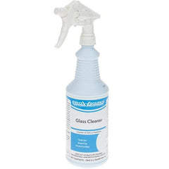 PRO-SOURCE - 32 oz Spray Bottle Clean/Fresh Glass Cleaner - Use on Glass & Mirror - Makers Industrial Supply