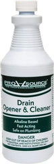 PRO-SOURCE - 32 oz Liquid Drain Opener - Unscented Scent - Makers Industrial Supply