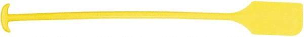 Remco - Yellow Polypropylene Mixing Paddle without Holes - 52" Overall Length - Makers Industrial Supply