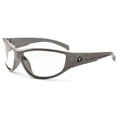 Njord Clear Lens Matte Gray Safety Glasses - Makers Industrial Supply