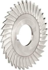 Keo - 5" Blade Diam x 1/4" Blade Thickness, 1" Hole, 40 Teeth, High Speed Steel Side Chip Saw - Straight Tooth, TiAlN, with Keyway - Makers Industrial Supply