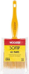 Wooster Brush - 3" Synthetic General Purpose Paint Brush - 2-11/16" Bristle Length, Plastic Handle - Makers Industrial Supply