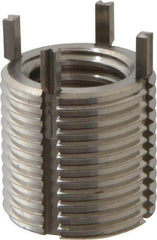 Recoil - 5/8-11 Internal, 7/8-14 External, 22mm Insert Length, Heavy Duty Keylocking Thread Inserts - Stainless Steel, Passivated Finish, Grade 303 - Makers Industrial Supply