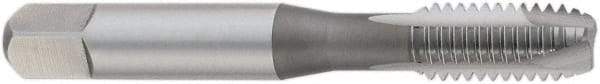 OSG - M24x3.00, 3 Flute, Bright Finish, High Speed Steel Spiral Point Tap - Plug Chamfer, Right Hand Thread, 120mm OAL, 58mm Thread Length, 19mm Shank Diam, 2B Class of Fit, Series 122 - Exact Industrial Supply