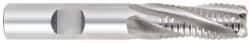 OSG - 5/8" Diam, 2-1/2" LOC, 4 Flute Cobalt Roughing & Finishing Square End Mill - Uncoated, 4-5/8" OAL, 5/8" Shank Diam, Weldon Shank, 30° Helix, Centercutting - Makers Industrial Supply