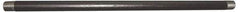 Value Collection - Schedule 160, 1-1/2" Diam x 8" Long Black Pipe Nipple - Threaded - Makers Industrial Supply