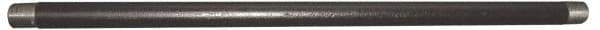 Value Collection - Schedule 160, 3/4" Diam x 12" Long Black Pipe Nipple - Threaded - Makers Industrial Supply