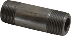 Value Collection - Schedule 160, 3/4" Diam x 3" Long Black Pipe Nipple - Threaded - Makers Industrial Supply