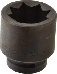 Proto - 1" Drive 1-13/16" Impact Socket - 4 Points, 3-1/2" OAL - Makers Industrial Supply