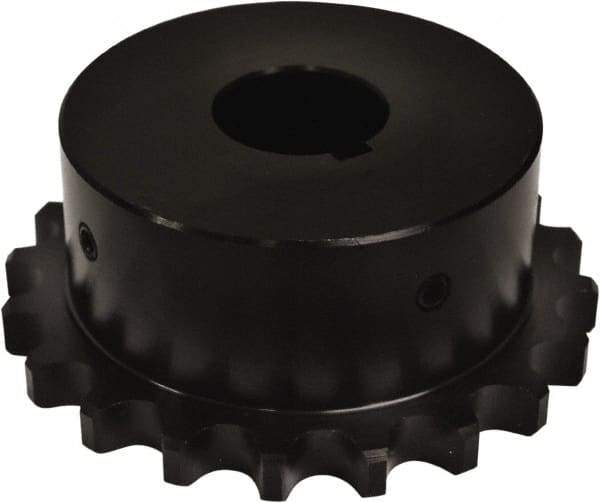 U.S. Tsubaki - 2-7/16" Bore Diam Finished Bore Roller Chain Coupling - 5.04" Coupling OD - Makers Industrial Supply