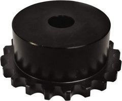 U.S. Tsubaki - 5/8" Bore Diam Plain Bore Roller Chain Coupling - 3.391" Coupling OD - Makers Industrial Supply