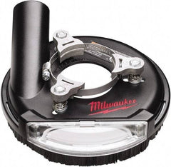 Milwaukee Tool - 4 & 5" Diam Grinder Dust Shroud - For Use with Sanders/Grinders - Makers Industrial Supply