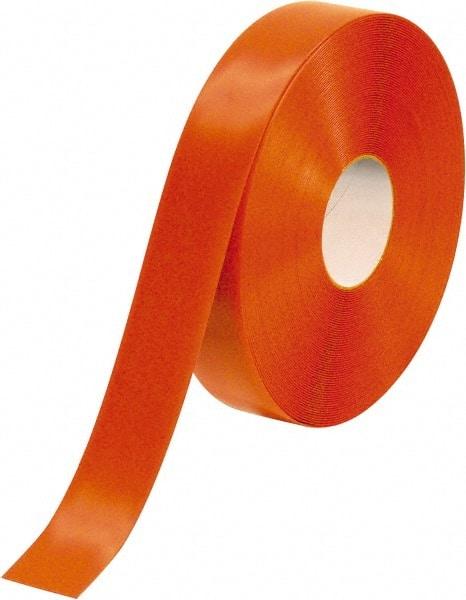 PRO-SAFE - Orange Solid Color PVC Tape - 2" Wide x 100' Long x 50 mil Thick, General Traffic - Makers Industrial Supply