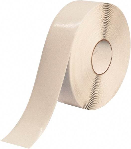 PRO-SAFE - White Solid Color PVC Tape - 3" Wide x 100' Long x 50 mil Thick, General Traffic - Makers Industrial Supply