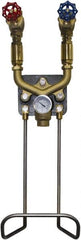 SANI-LAV - 1/2" Pipe, 150 Max psi, Brass Water Mixing Valve & Unit - Female Flare x Male Flare End Connections - Makers Industrial Supply