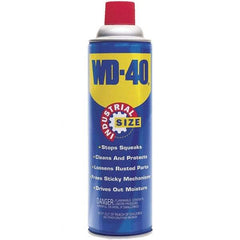 WD-40 - 16 oz Multi-Use Product Industrial Size - Multi-Purpose Lubricant: Stop Squeaks, Removes & Protects, Loosens Rusted Parts, Free Sticky Mechanisms, Drives Out Moisture - Makers Industrial Supply