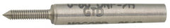 GF Gage - #6-32 No Go Truncated Taperlock Thread Setting Plug Gage - Class 3A, Steel - Makers Industrial Supply