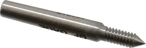 GF Gage - #3-48, Class 2B, Single End Plug Thread No Go Gage - Hardened Tool Steel, Size 000 Handle Not Included - Makers Industrial Supply