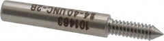 GF Gage - #4-40, Class 2B, Single End Plug Thread No Go Gage - Hardened Tool Steel, Size 00 Handle Not Included - Makers Industrial Supply