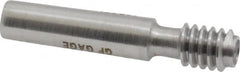 GF Gage - 1/4-20, Class 2B, Single End Plug Thread No Go Gage - Hardened Tool Steel, Size 1 Handle Not Included - Makers Industrial Supply