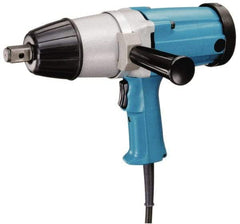 Makita - 3/4" Drive, 433 Ft/Lb Torque, Pistol Grip Handle, 1,700 RPM, Impact Wrench - 9 Amps, 115 Volts - Makers Industrial Supply