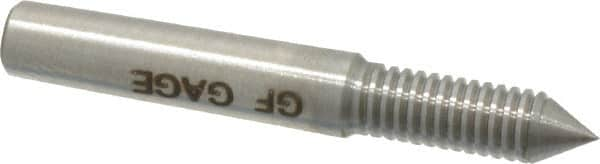 GF Gage - 4-40 Thread, Steel, Screw Thread Insert (STI) Class 3B, Plug Thread Insert No Go Gage - Single End without Handle - Makers Industrial Supply