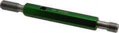 GF Gage - M10x1.25, Class 6H, Double End Plug Thread Go/No Go Gage - Hardened Tool Steel, Size 2 Handle Included - Makers Industrial Supply