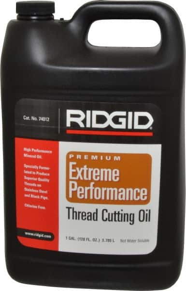 Ridgid - Stainless Steel Cutting Oil - 1 Gallon Jug - Makers Industrial Supply