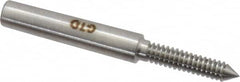 GF Gage - #4-40 No Go Truncated Taperlock Thread Setting Plug Gage - Class 2A, Steel - Makers Industrial Supply