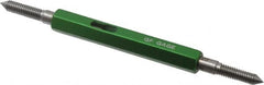 GF Gage - #6-40 Go/No Go Truncated Taperlock Thread Setting Plug Gage - Class 2A, Steel - Makers Industrial Supply