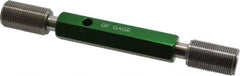 GF Gage - 3/4-20 Go/No Go Truncated Taperlock Thread Setting Plug Gage - Class 2A, Size 3 Handle, Steel - Makers Industrial Supply