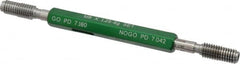 GF Gage - M8x1.25 Go/No Go Truncated Taperlock Thread Gage - Class 6G, Size 1 Handle - Makers Industrial Supply