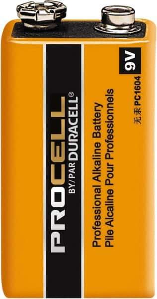 Duracell - Size 9V, Alkaline, 1 Pack, Standard Battery - 9 Volts - Makers Industrial Supply