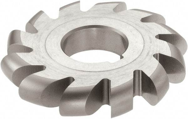 Keo - 1/16" Radius, 1/8" Circle Diam, 2-1/4" Cutter Diam, Arbor Connection, Convex Radius Cutter - High Speed Steel, Uncoated, Form Relieved, 16 Teeth - Makers Industrial Supply