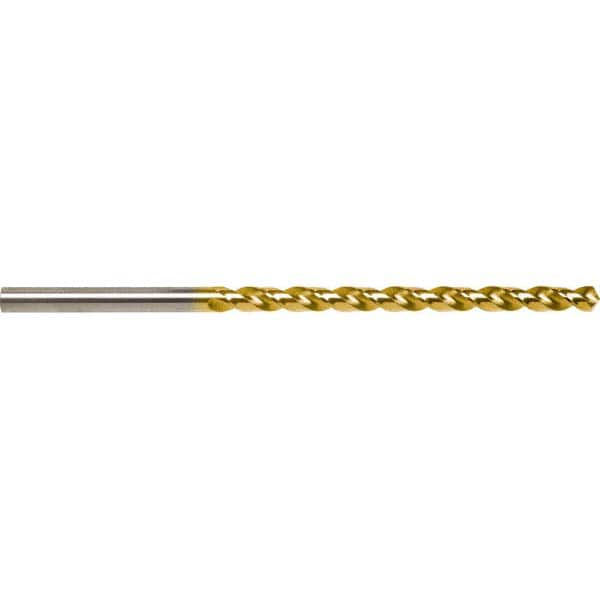 Taper Length Drill Bit: 0.3770″ Dia, 118 ° Coated, RH Cut, Parabolic Flute, Cylindrical Shank, Series 5537