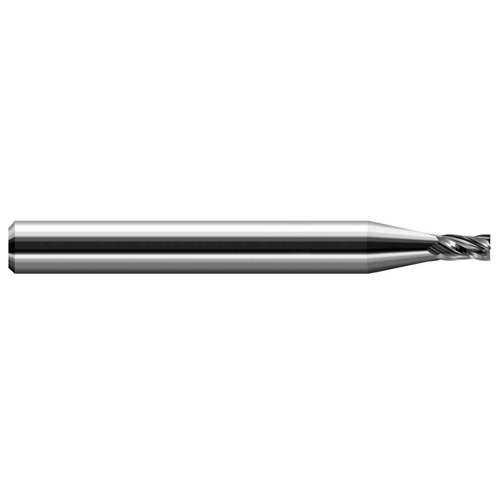 Harvey Tool - 3mm, 4.5mm LOC, 1/8" Shank Diam, 1-1/2" OAL, 4 Flute Solid Carbide Square End Mill - Exact Industrial Supply