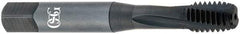 OSG - 3/4-16 UNF 4 Flute 2B Modified Bottoming Spiral Flute Tap - Powdered Metal, Oxide Finish, 4-1/4" OAL, Right Hand Flute, Right Hand Thread, H5, Series 313NI - Makers Industrial Supply