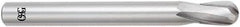 OSG - 7/16" Diam, 21/32" LOC, 2 Flute Solid Carbide Ball End Mill - Uncoated, Single End, 5" OAL, 7/16" Shank Diam, Spiral Flute - Makers Industrial Supply