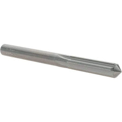 OSG - 7.8mm Solid Carbide Chucking Reamer - Straight Flute, 7.14mm Straight Shank, 29mm Flute Length, 83mm OAL - Makers Industrial Supply