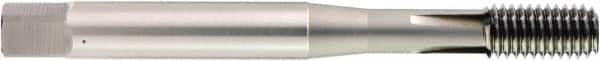 OSG - M8x1.25 Metric Coarse H7 Thread Limit Bottoming Thread Forming Tap - Solid Carbide, Bright Finish, 90mm OAL, 1-1/8" Thread Length, Right Hand Thread, Series 14153 - Makers Industrial Supply