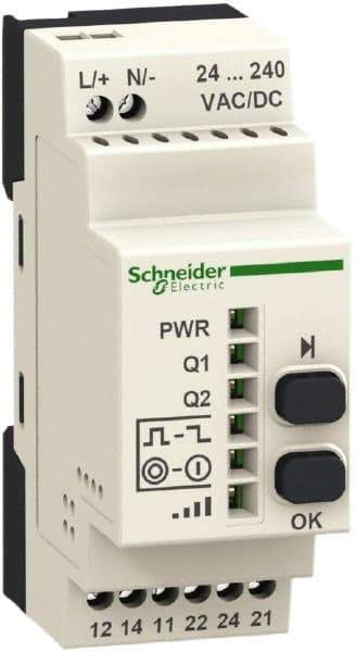 Square D - Wireless Pushbutton System with Programmable Receiver - 24-240 VAC/VDC, Relay Output Output, IP20 - Makers Industrial Supply