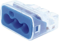 Ideal - 2 Port, 18 to 14 (Strand) AWG Compatible - 0.76" OAL x 0.519" OAW x 0.3685" OAH, Red - Makers Industrial Supply