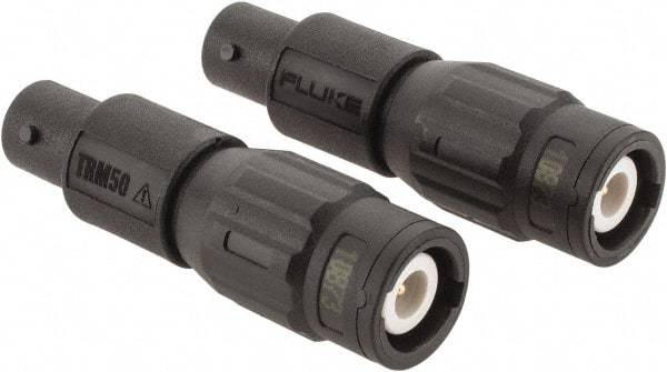 Fluke - Black Electrical Test Equipment Cable Terminator - Use with Fluke 190-504 Scope Meters - Makers Industrial Supply