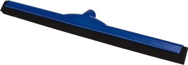 PRO-SOURCE - 24" Rubber Blade Floor Squeegee - Blue - Makers Industrial Supply