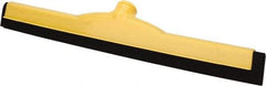 PRO-SOURCE - 18" Rubber Blade Floor Squeegee - Yellow - Makers Industrial Supply