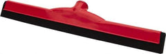 PRO-SOURCE - 18" Rubber Blade Floor Squeegee - Red - Makers Industrial Supply