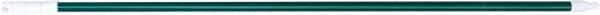 PRO-SOURCE - 54 x 1-1/4" Fiberglass Handle for Floor Squeegees & Push Brooms - Threaded Connection, Green - Makers Industrial Supply