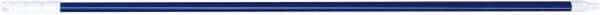 PRO-SOURCE - 54 x 1-1/4" Fiberglass Handle for Floor Squeegees & Push Brooms - Threaded Connection, Blue - Makers Industrial Supply