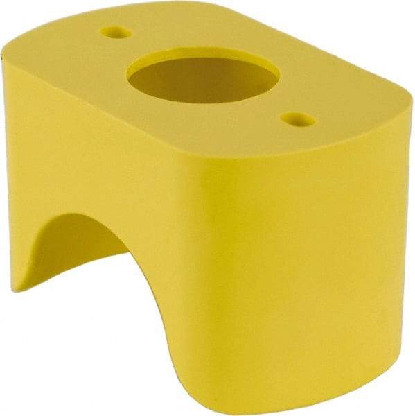 Square D - Pushbutton Switch Guard - Yellow - Makers Industrial Supply